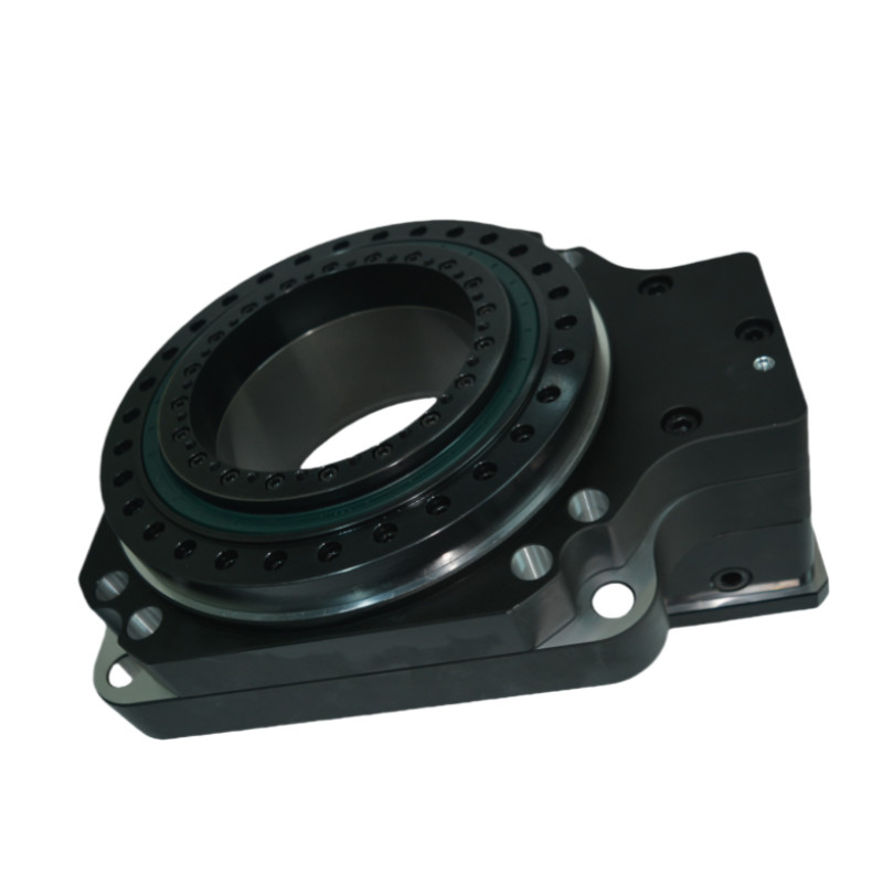 Laag geluid Hoog koppel Precision Rotary Table Gear Driving Precise positioning Hollow Rotating Platform