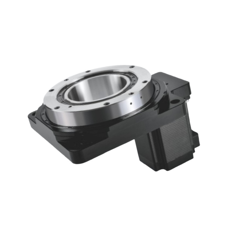 Laag geluid Hoog koppel Precision Rotary Table Gear Driving Precise positioning Hollow Rotating Platform