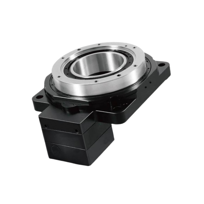 Laag geluid Hoog koppel Precision Rotary Table Gear Driving Precise positioning Hollow Rotating Platform